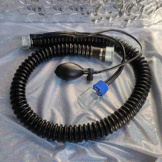 Manual odor delivery tube