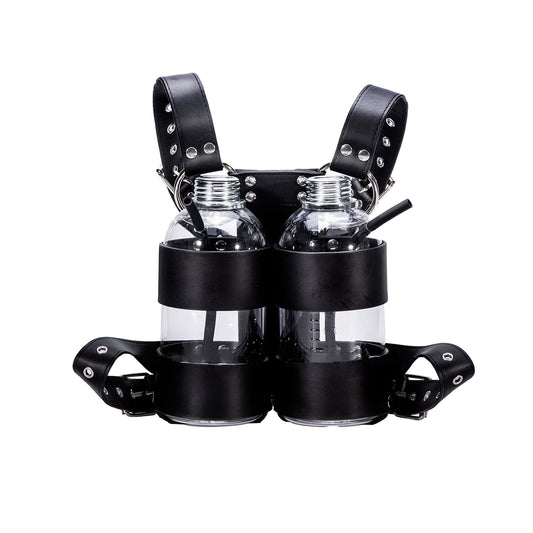 Negative pressure bottle backpack