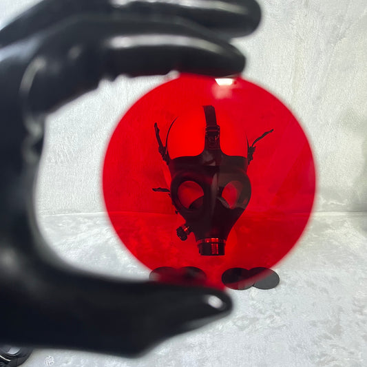 Type B oxygen mask lens