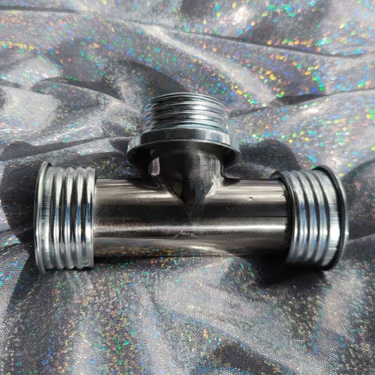 Oxygen tube three-way joint(Metal material)