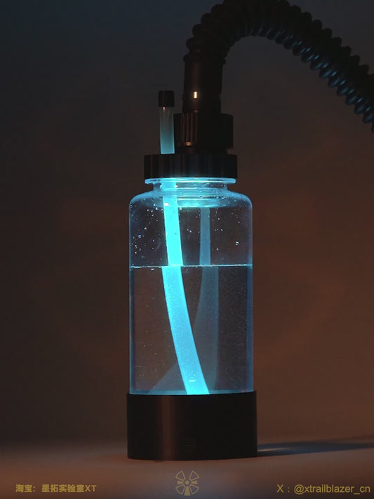 Controlled Light Negative pressure Breathing bubble bottle